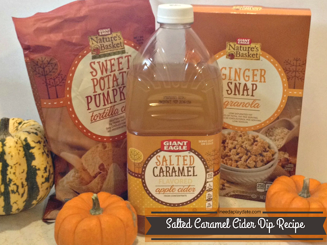 Salted Caramel Cider Dip Recipe Featuring #FlavorsOfFall from @GiantEagle