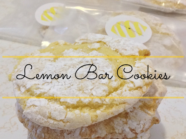 Lemony Cool Lemon Bar Cookies + a printable