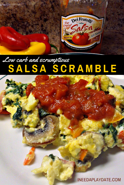 Dei Fratelli Salsa Scramble Recipe + a Diet Story